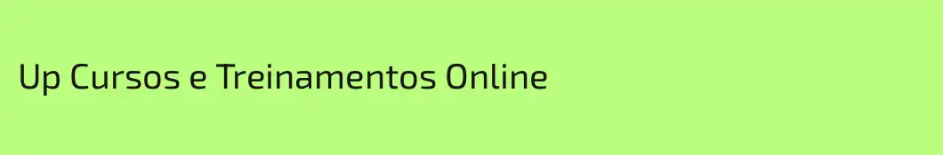 Up Cursos e Treinamentos Online